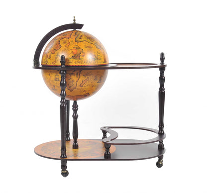 20" X 32" X 36" Red Globe Drink Trolley