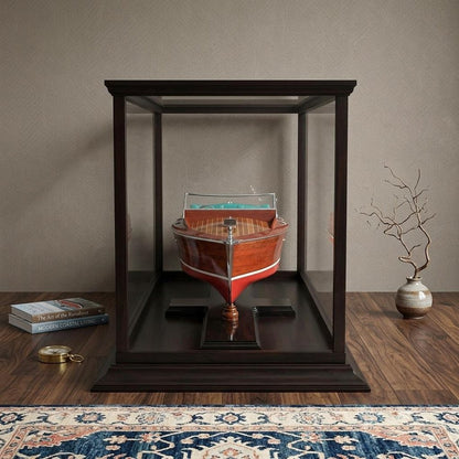 14" X 37.5" X 15" Display Case For Speed Boat