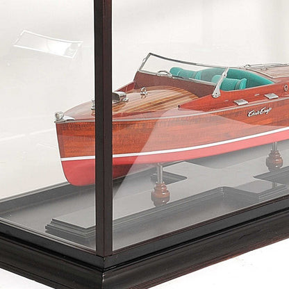 14" X 37.5" X 15" Display Case For Speed Boat