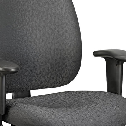 Charcoal Adjustable Swivel Fabric Rolling Office Chair