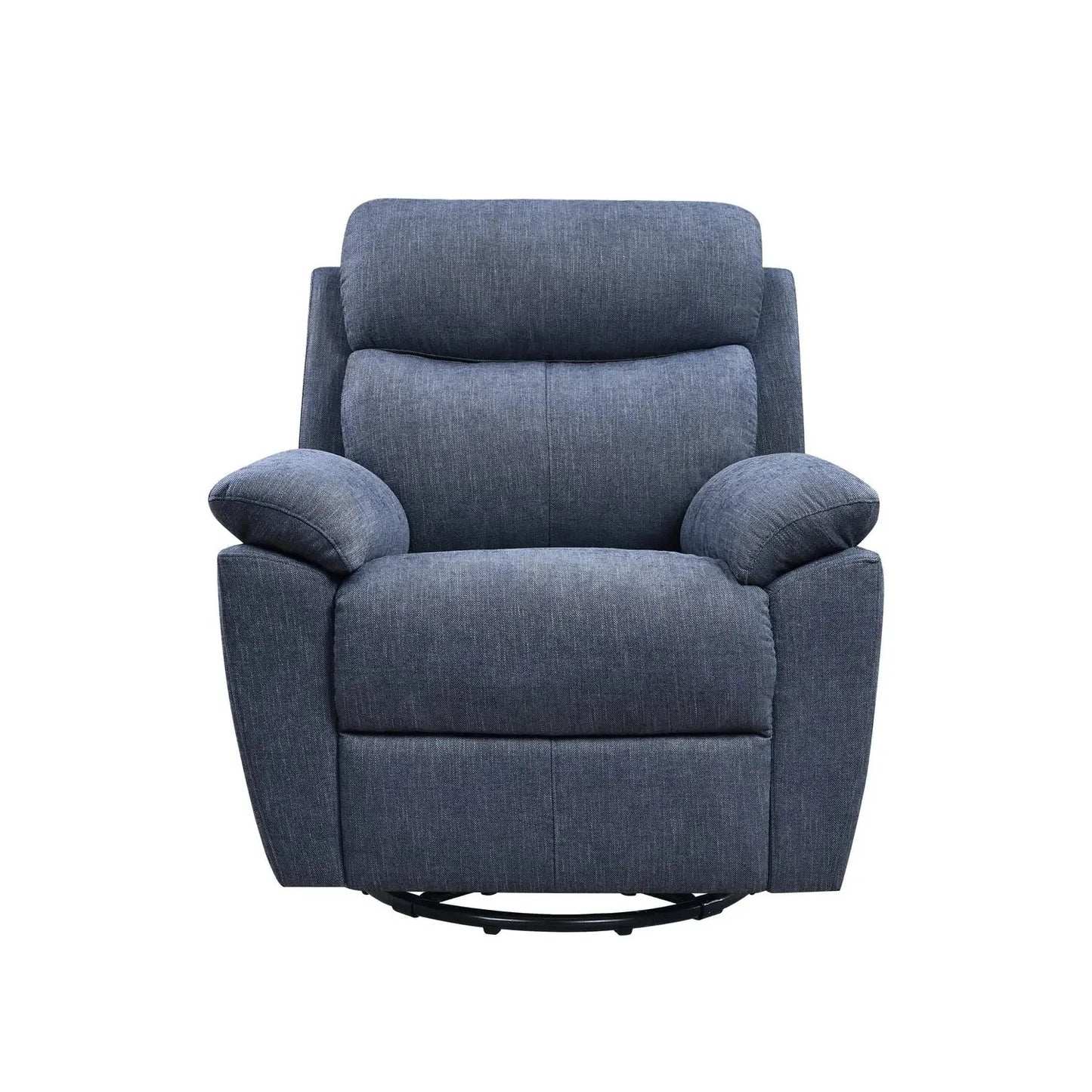 35" Light Gray Fabric Power Recliner With USB