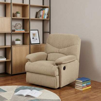 35" Sage Microfiber Recliner