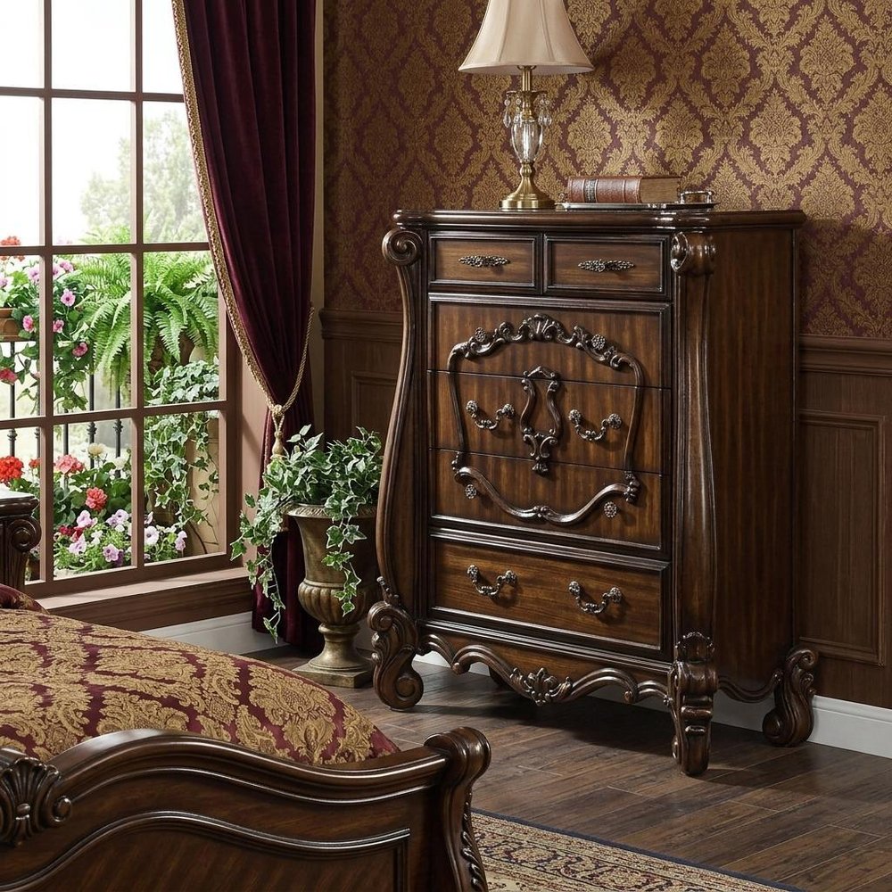 47" White Solid Wood Standard Chest