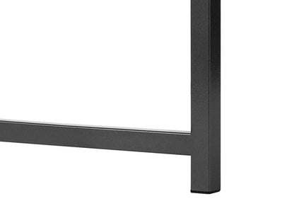42" Gray and Dark Gray Computer Desk