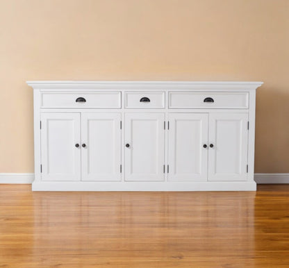 Modern Farm White Buffet Server