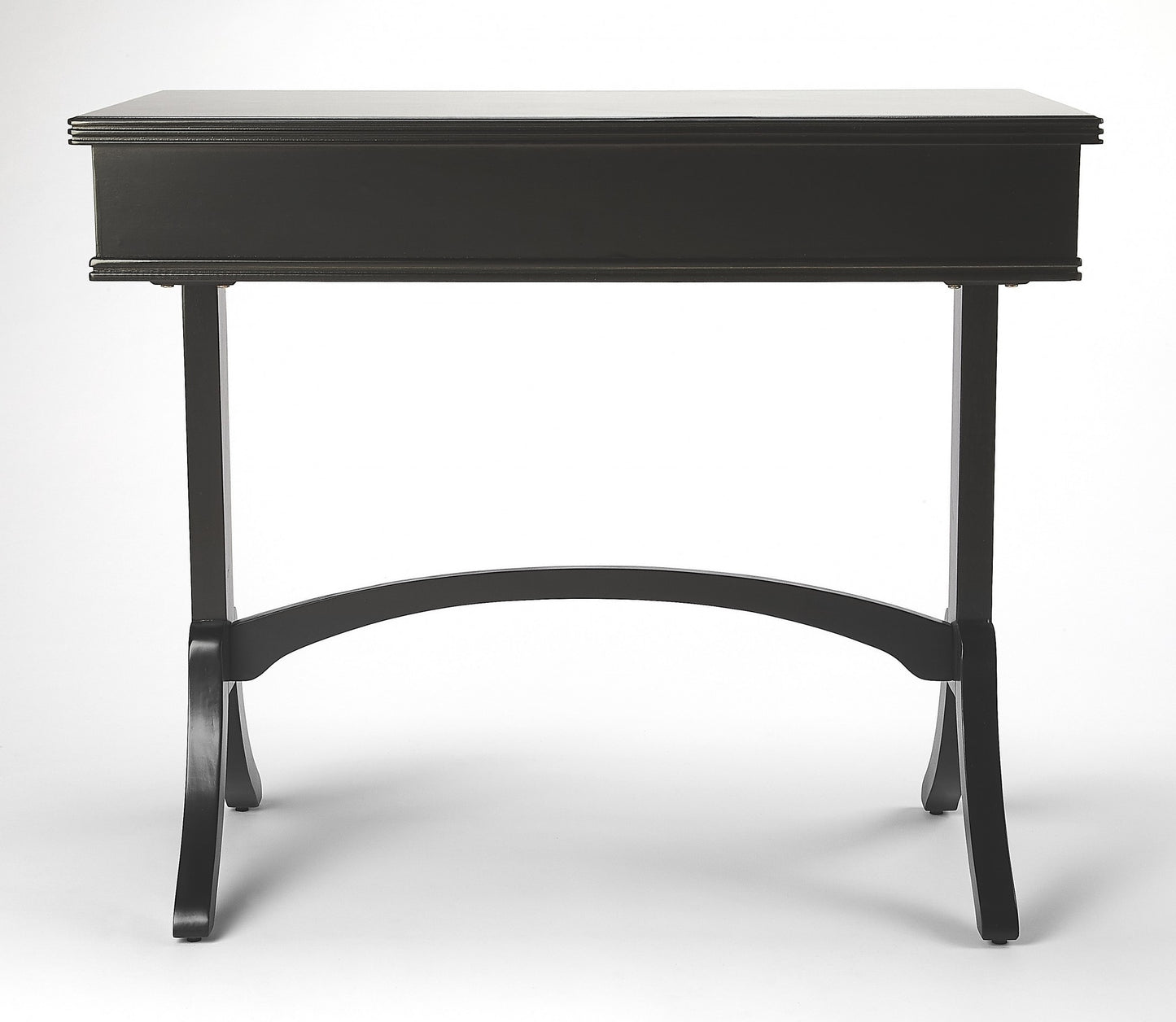 Acacia And Pinewood Black Writing Desk