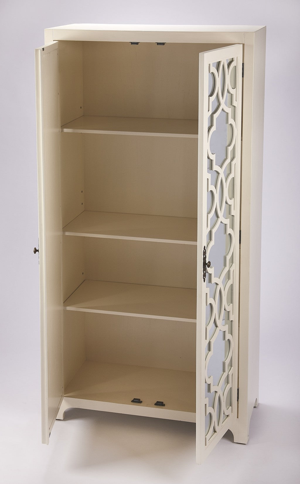 Morjanna White Tall Cabinet