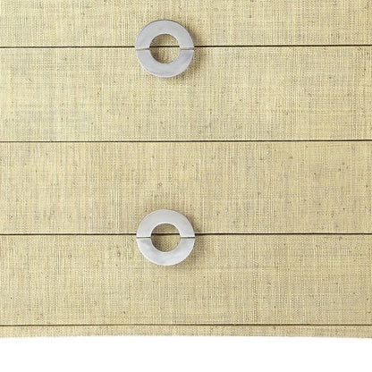 34" Beige Manufactured Wood Four Drawer Chest