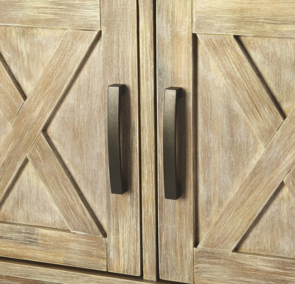 Rustic Natural Urban Gray Buffet Cabinet