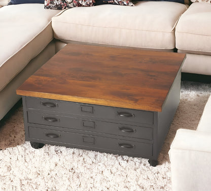 Industrial Chic Coffee Table