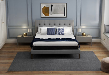 10.5" Hybrid Lux Memory Foam And Wrapped Coil Mattress Full