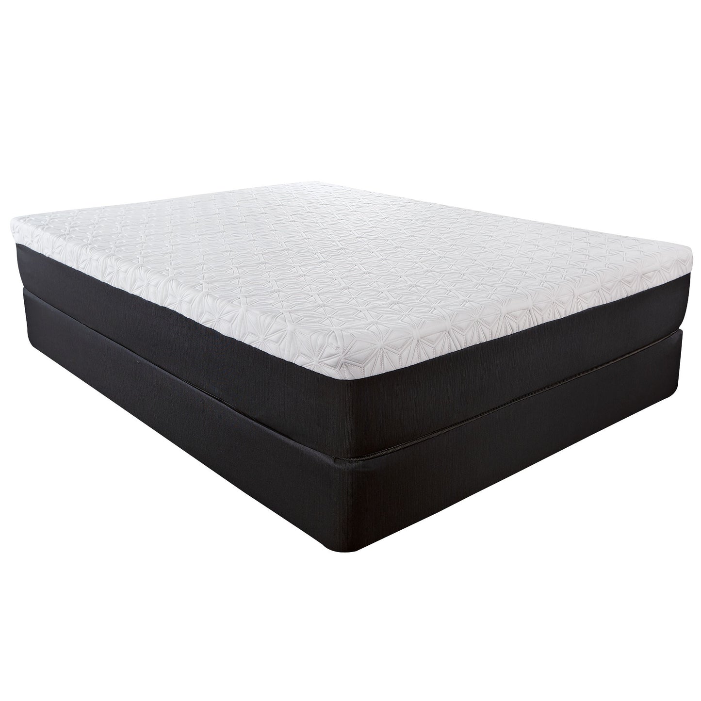 10.5" Lux Gel Infused Memory Foam And High Density Foam Mattress Full