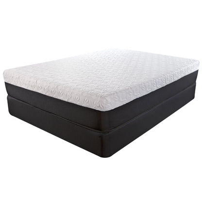 11.5" Lux Copper Infused Gel Memory Foam And High Density Foam Mattress Twin Xl