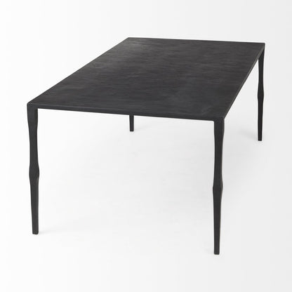 22" Black Iron Coffee Table