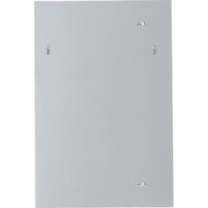 48" Silver Mirrored Glass Console Table And Drawers