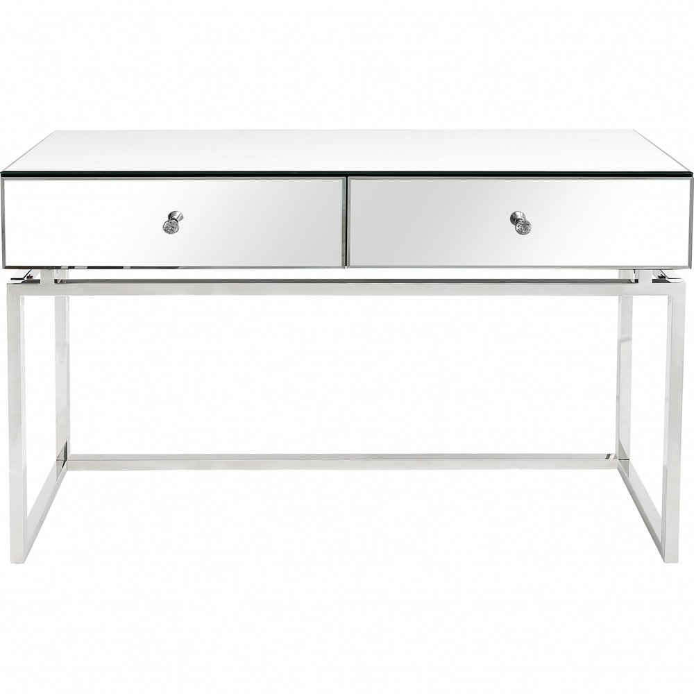 Silver Chic Mirror and Console Table