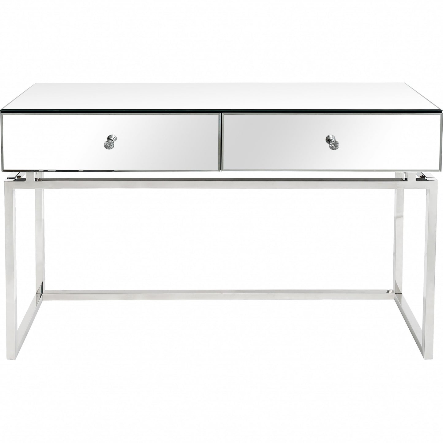 Silver Chic Mirror and Console Table