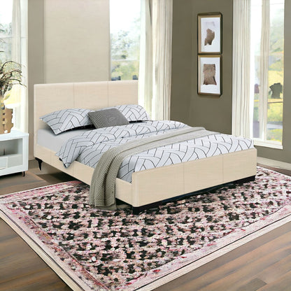 Grey Platform Queen Bed