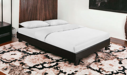 Black Platform Queen Bed