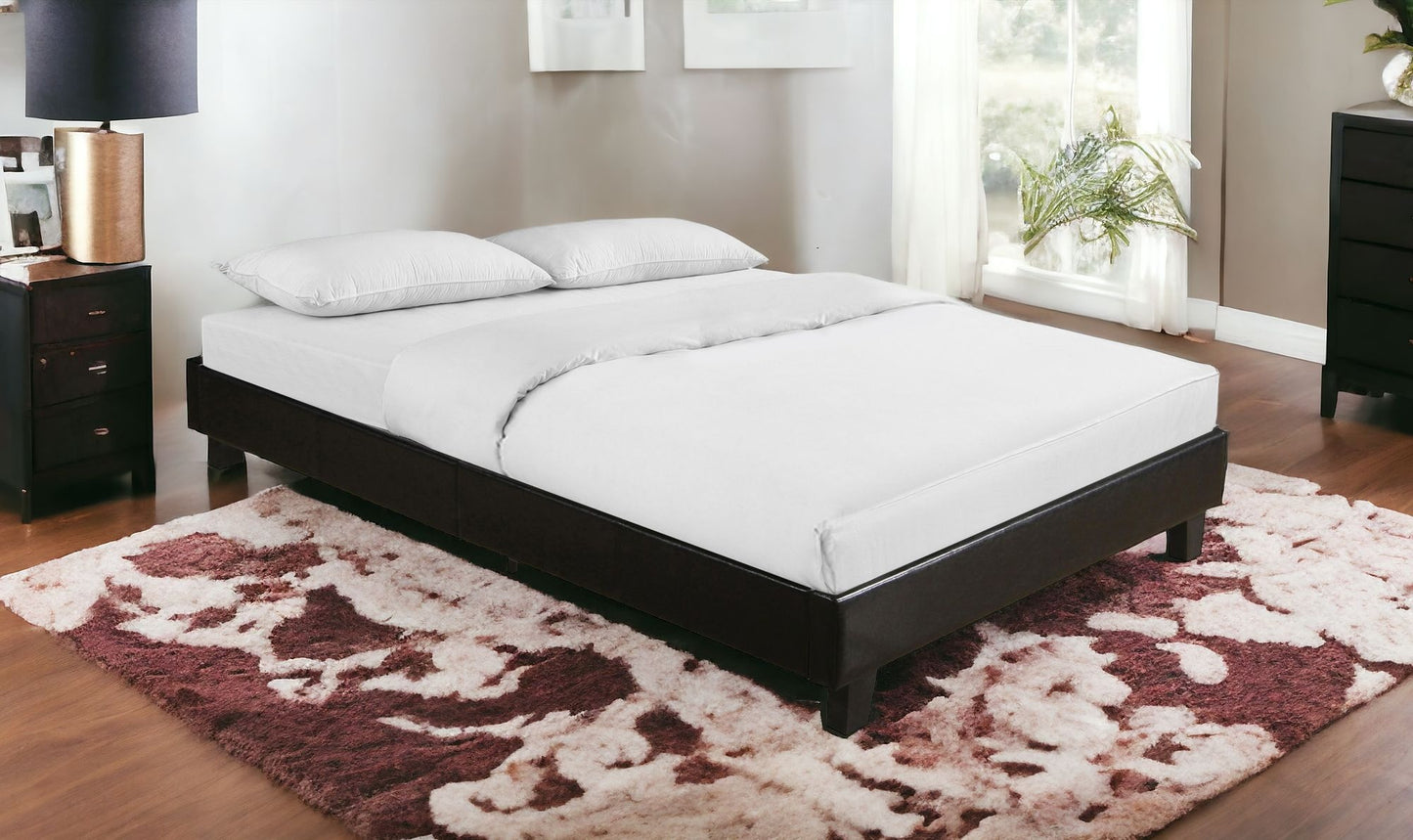 Black Platform Queen Bed