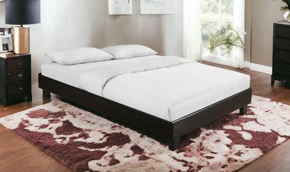 Black Platform Queen Bed