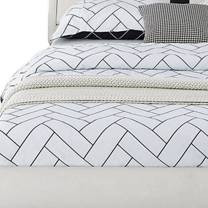 Black Faux Leather Queen Bed Frame