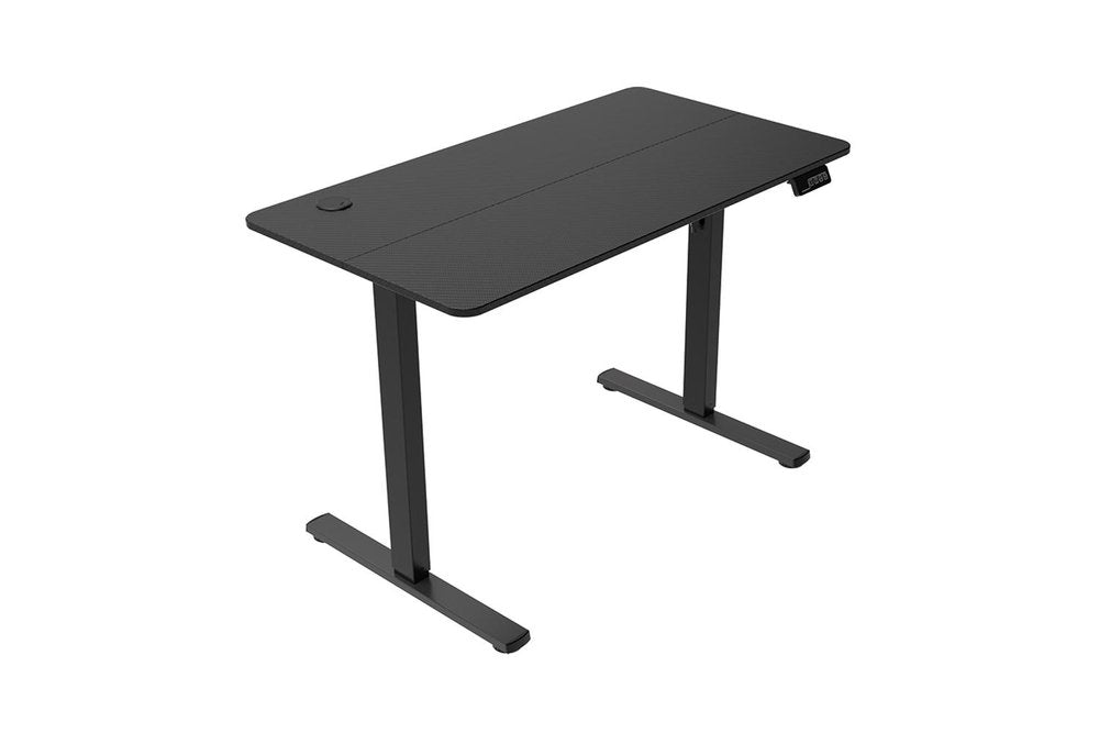48" Adjustable Black Stainless Steel Standing Desk
