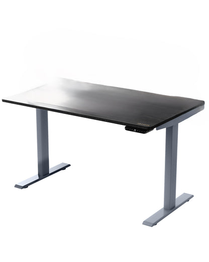 30" Adjustable Black and Gray Stainless Steel Standing Desk