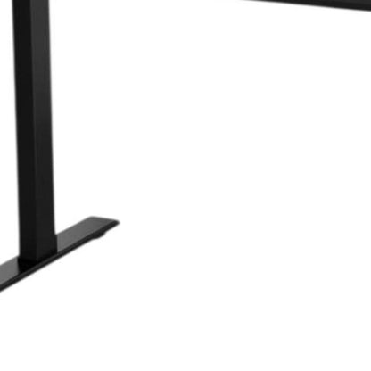 60" Adjustable Black Stainless Steel Standing Desk
