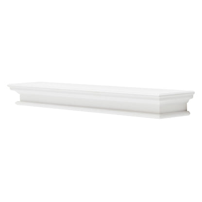 47" Classic White XL Floating Wall Shelf