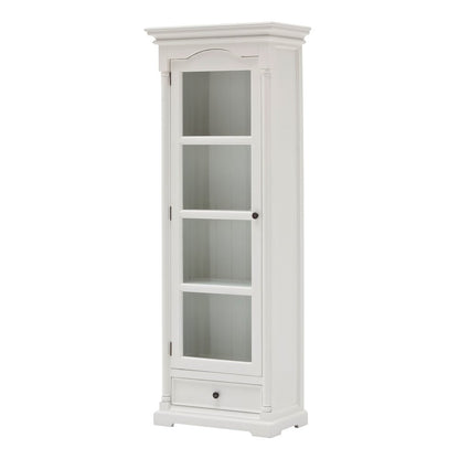 75" White Solid Wood Pantry Or Storage Closet