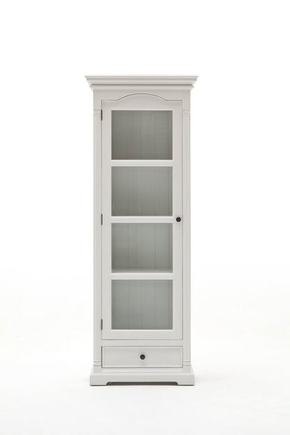 75" White Solid Wood Pantry Or Storage Closet