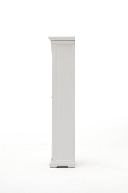 75" White Solid Wood Pantry Or Storage Closet