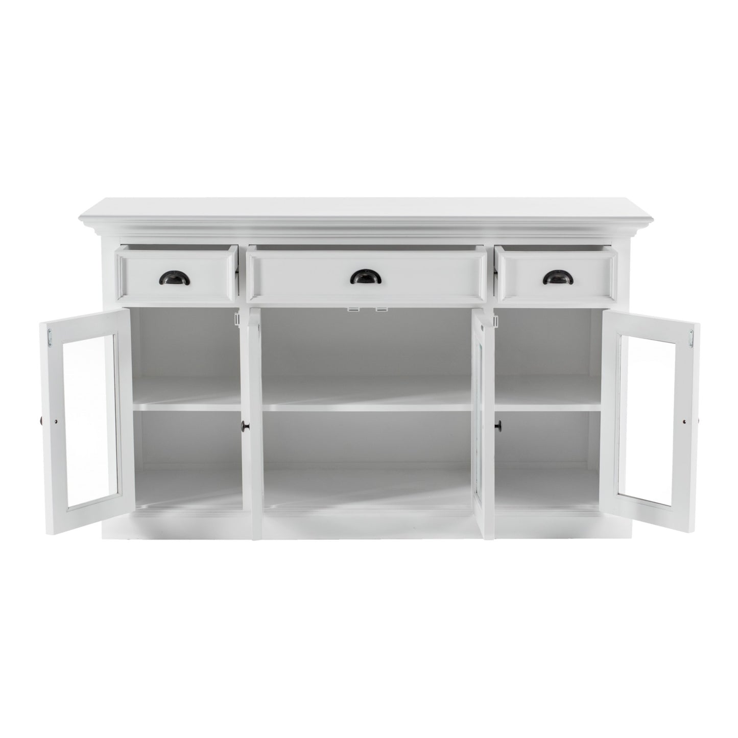 Modern Farmhouse White Buffet Server