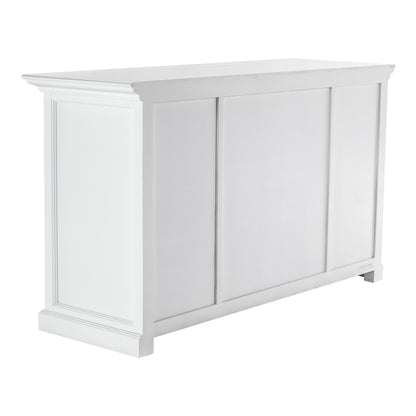 Modern Farmhouse White Buffet Server