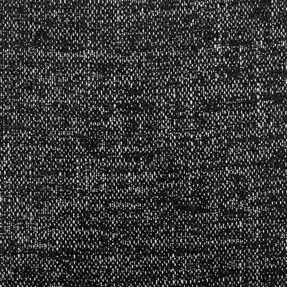 Set of Two Black Upholstered Fabric Dining Side Chairs