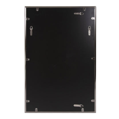 36" Gunmetal Metal Framed Accent Mirror