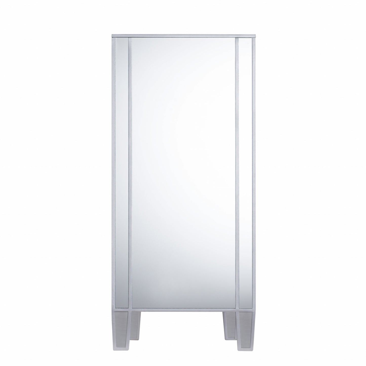 Glamorous Mirrored Bling Multi Storage Accent Cabinet