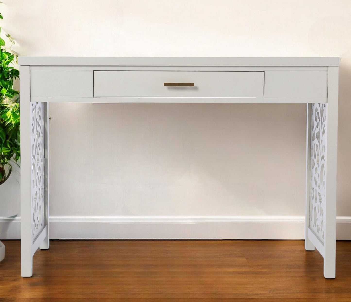 43" Gray Writing Desk