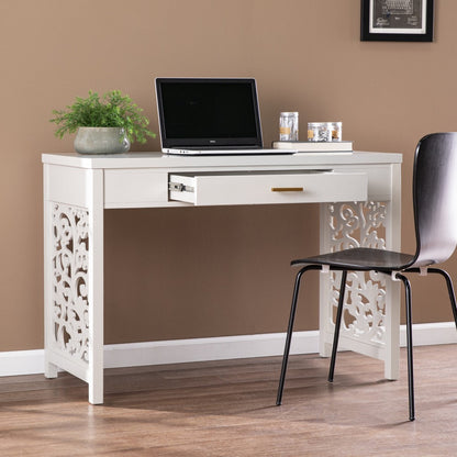 43" Gray Writing Desk