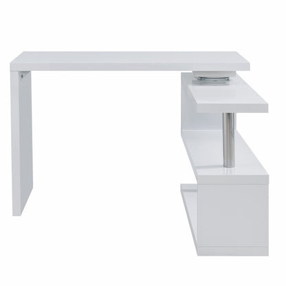 45" White Wood Corner Pedestal
