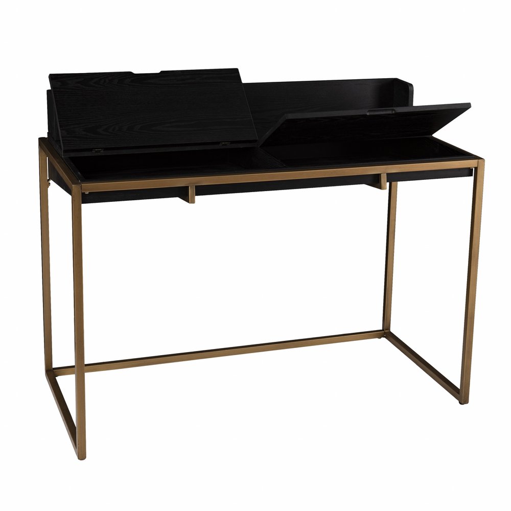 Adjustable Black and Gold Wood Sled