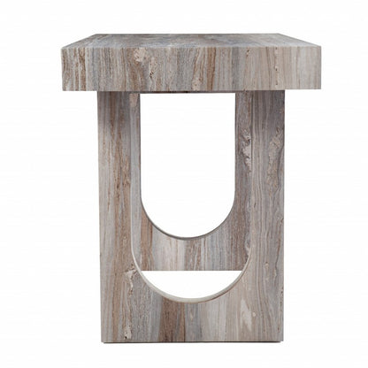 45" Brown Writing Desk