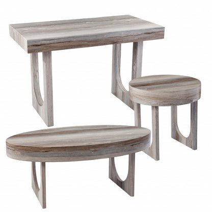 45" Brown Writing Desk