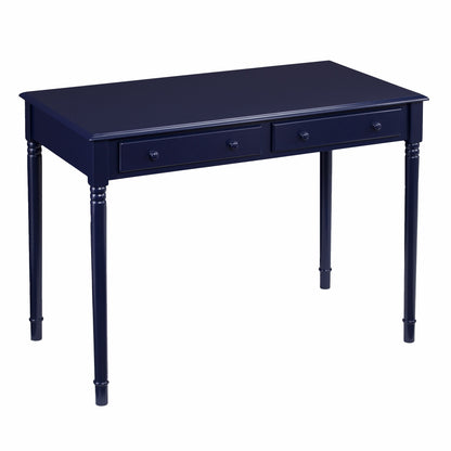 Navy Blue Writing Desk