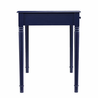 Navy Blue Writing Desk