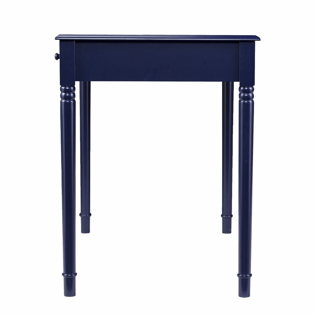 Navy Blue Writing Desk