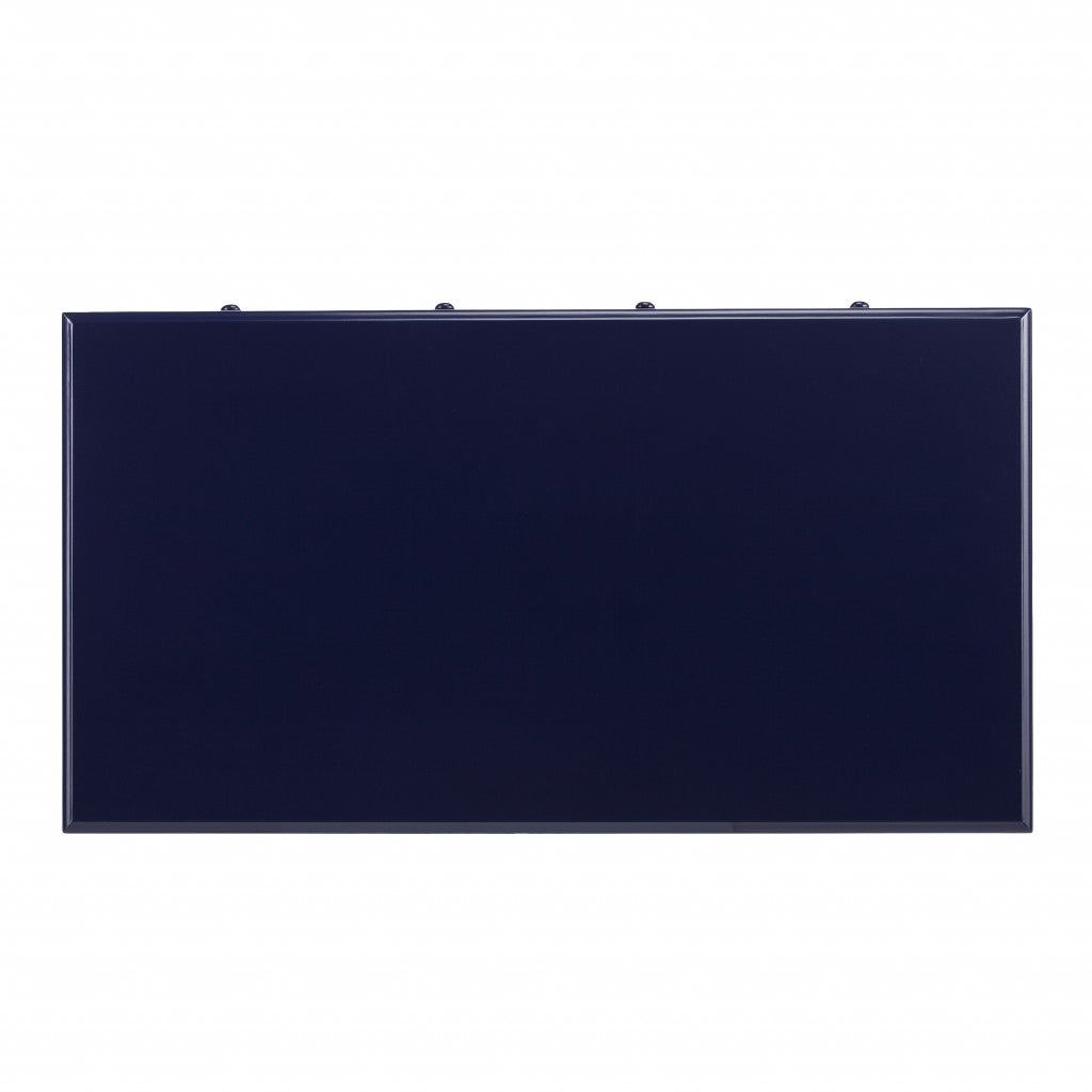 Navy Blue Writing Desk