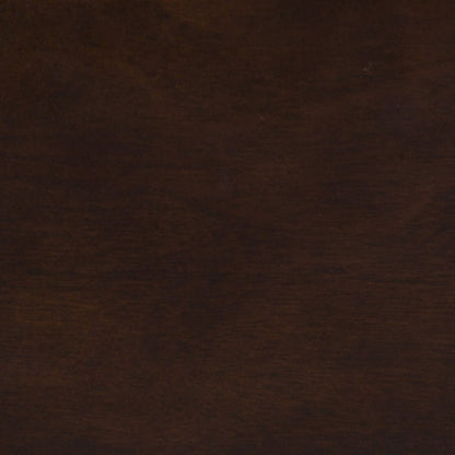 42" Brown Manufactured Wood And Metal Rectangular Coffee Table