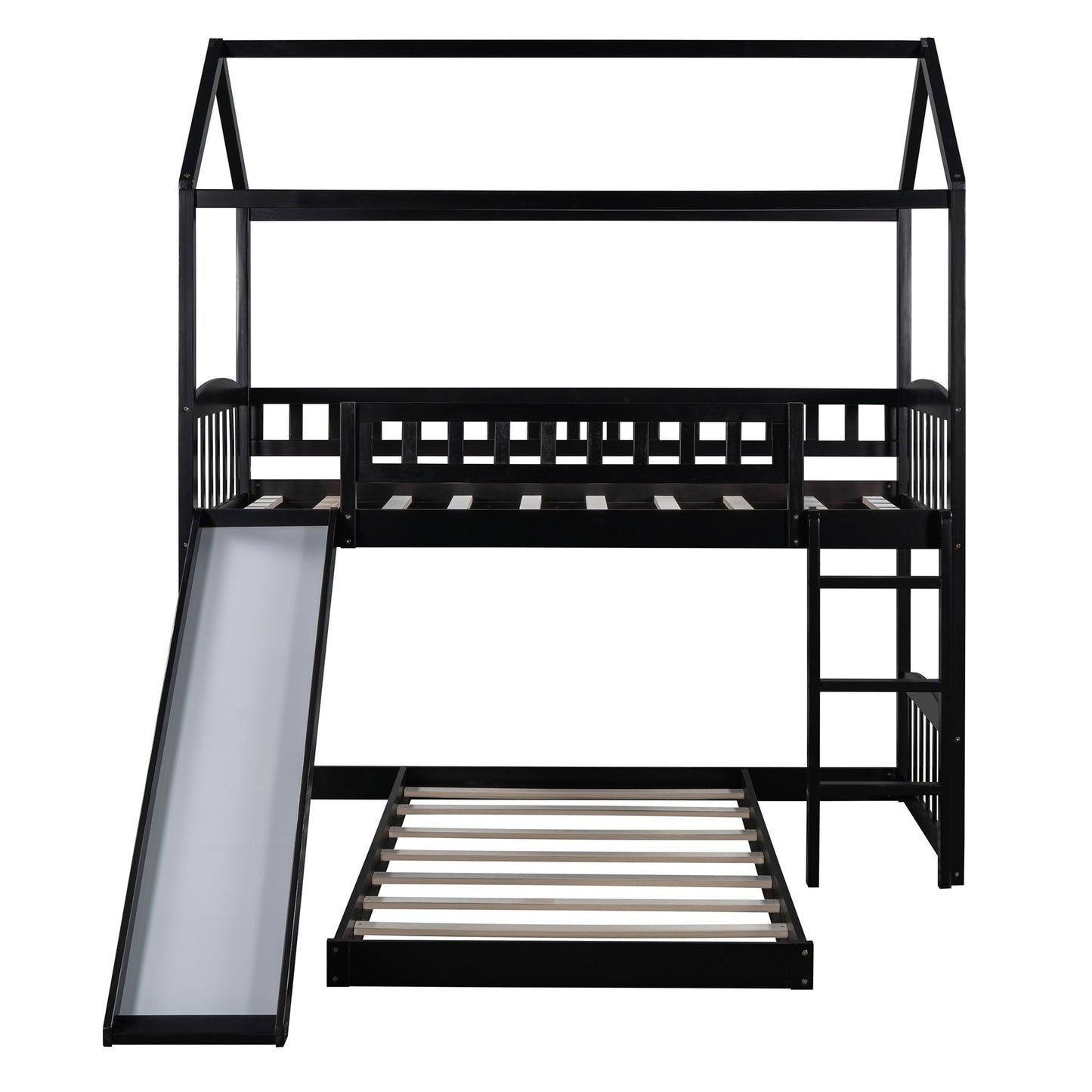 Espresso Full Over Full Contemporary Bunk Bed